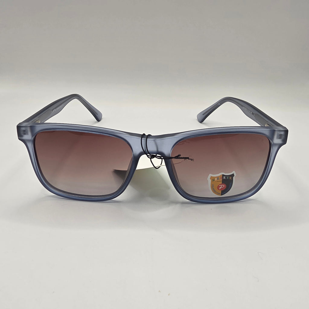 SILLETE POLARISED SUN GLASSES(blue and brown)