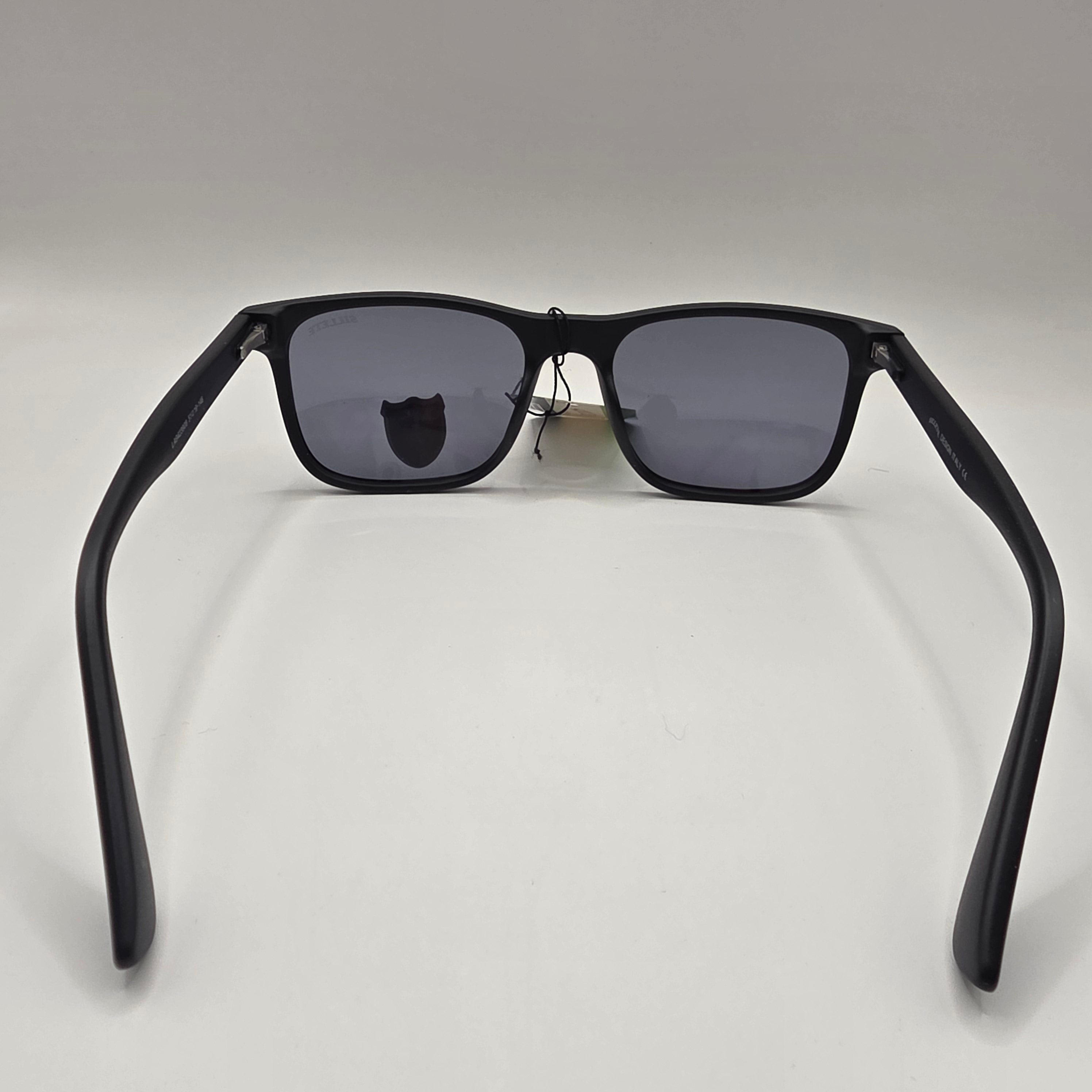 SILLETE POLARISED SUN GLASSES(black and gray)