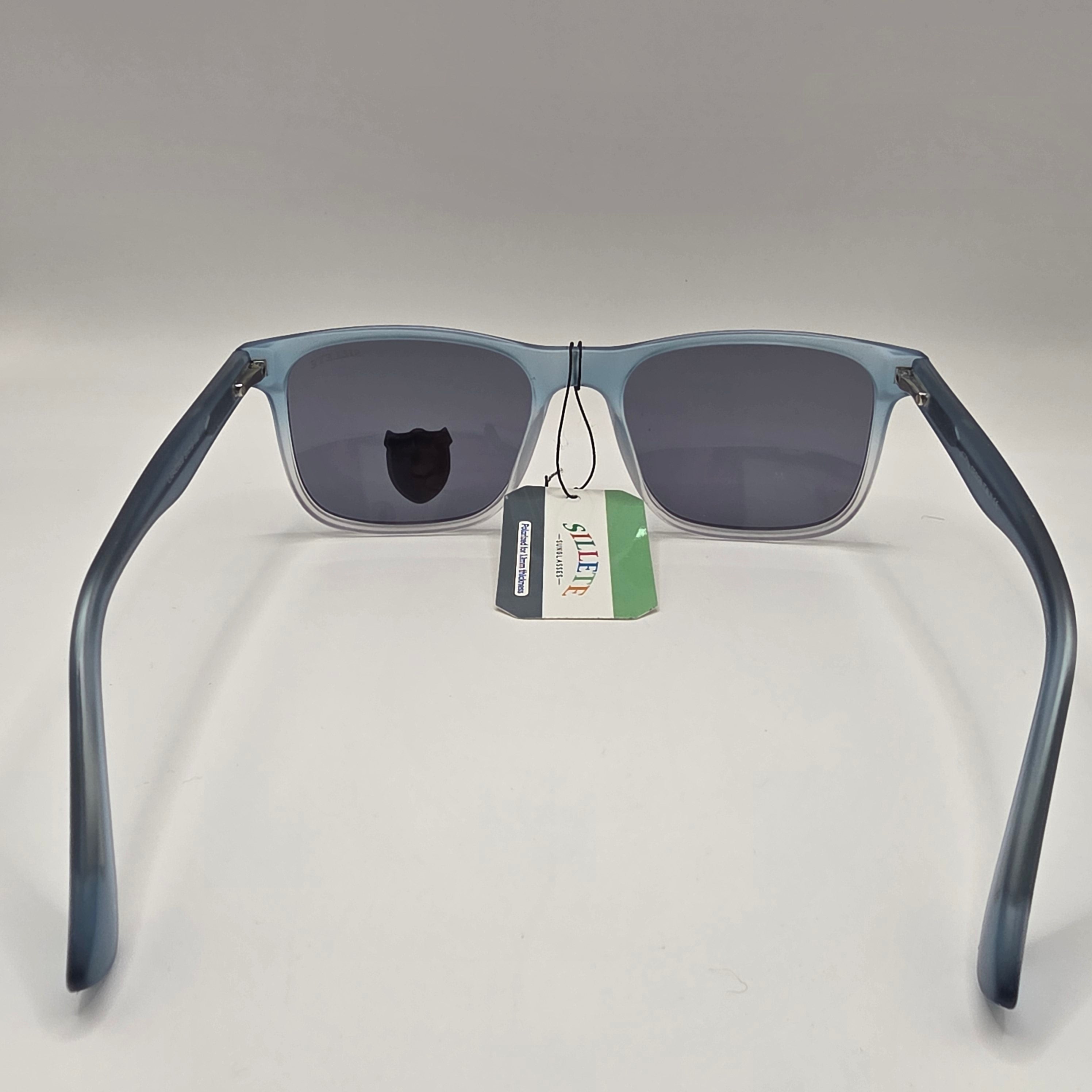 SILLETE POLARISED SUNGLASS(light blue and gray)