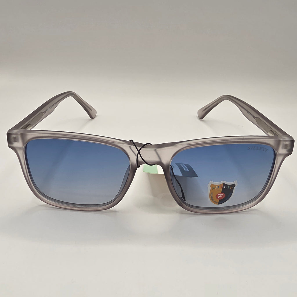 SILLETE POLARISED SUNGLASS(gray and blue)