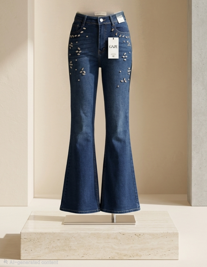 MIGZORn Midnight Spark Flare Jeans