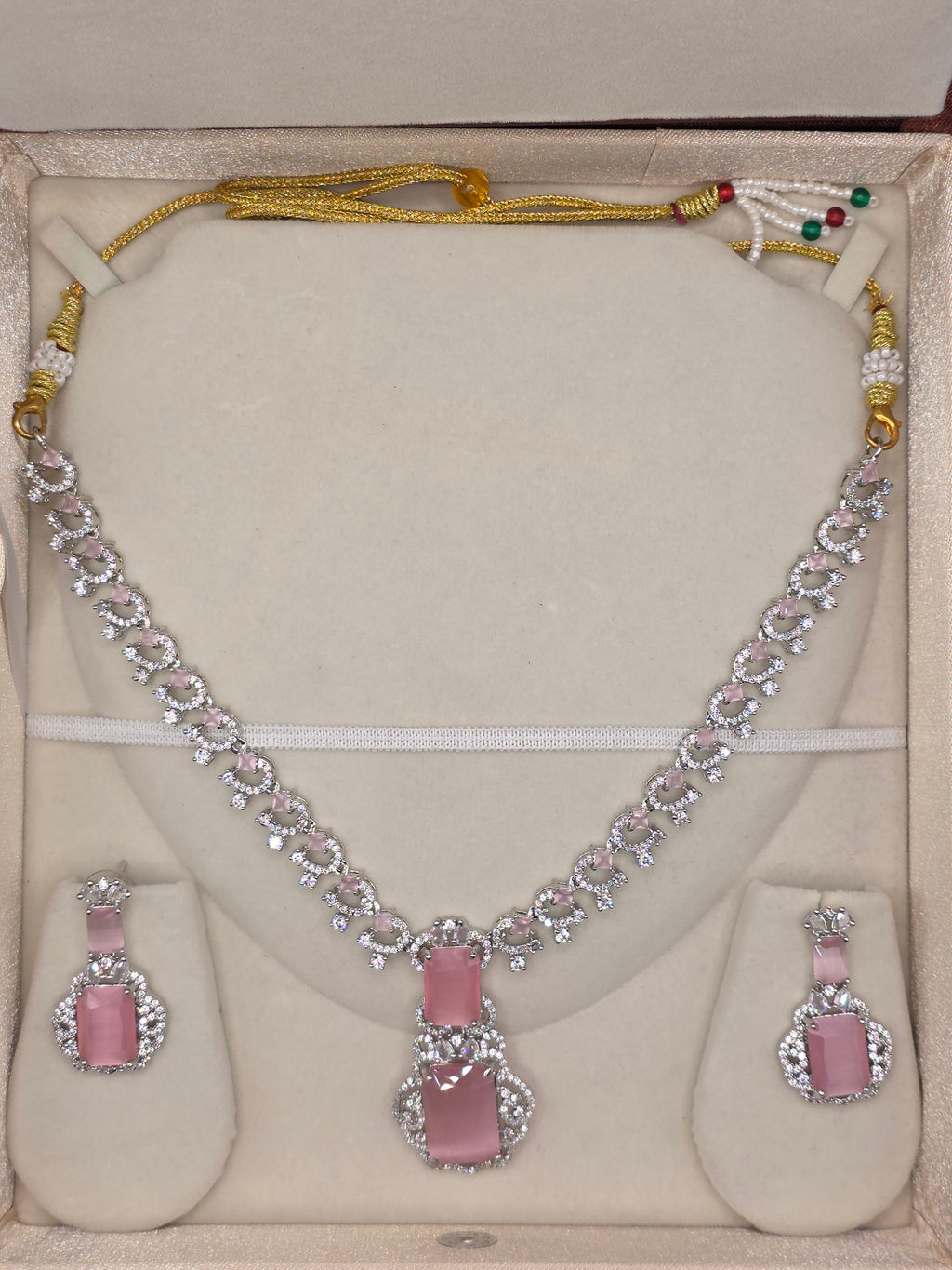 Rose Quartz Cushion Majesty Set