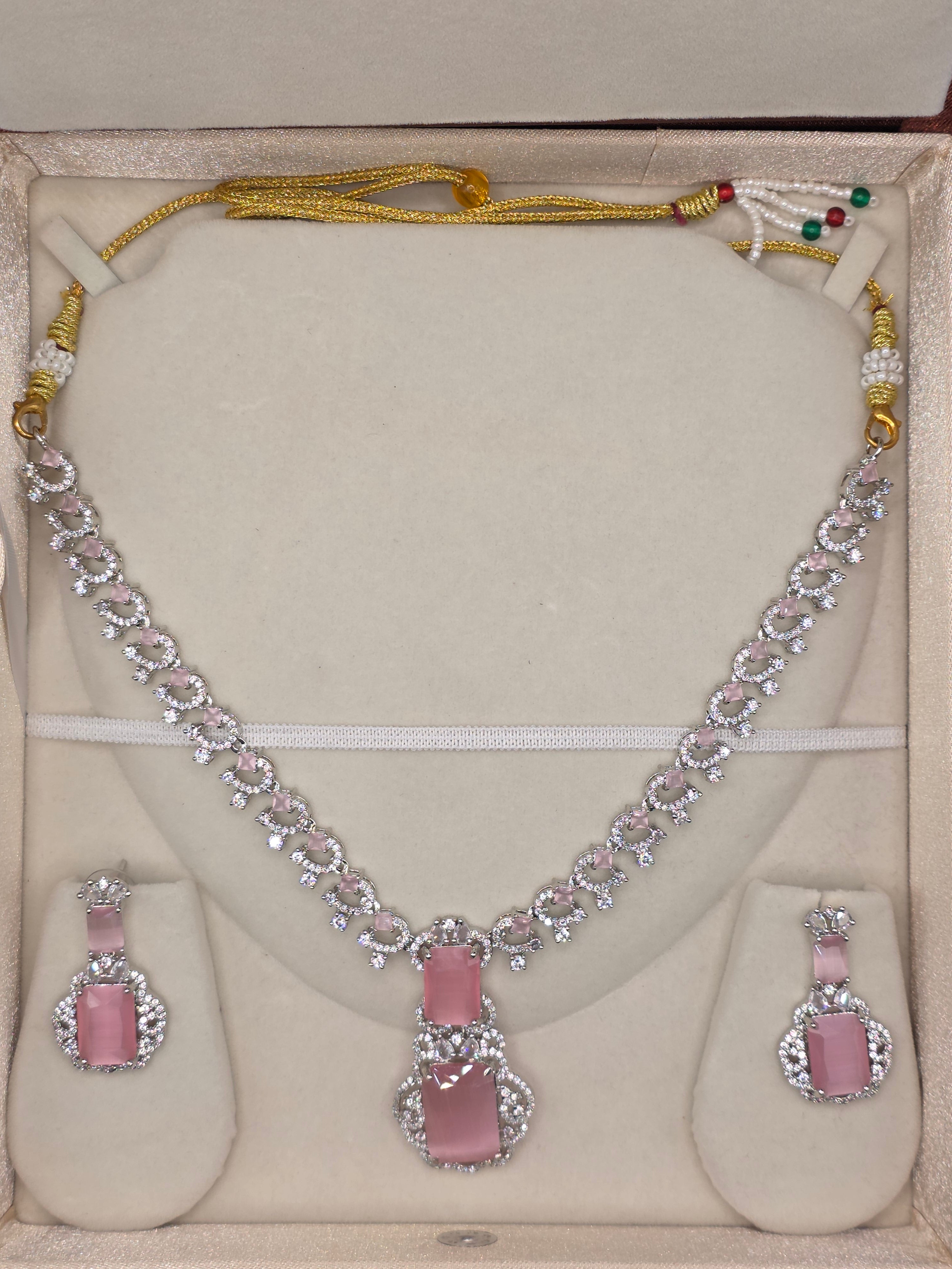 Rose Quartz Cushion Majesty Set