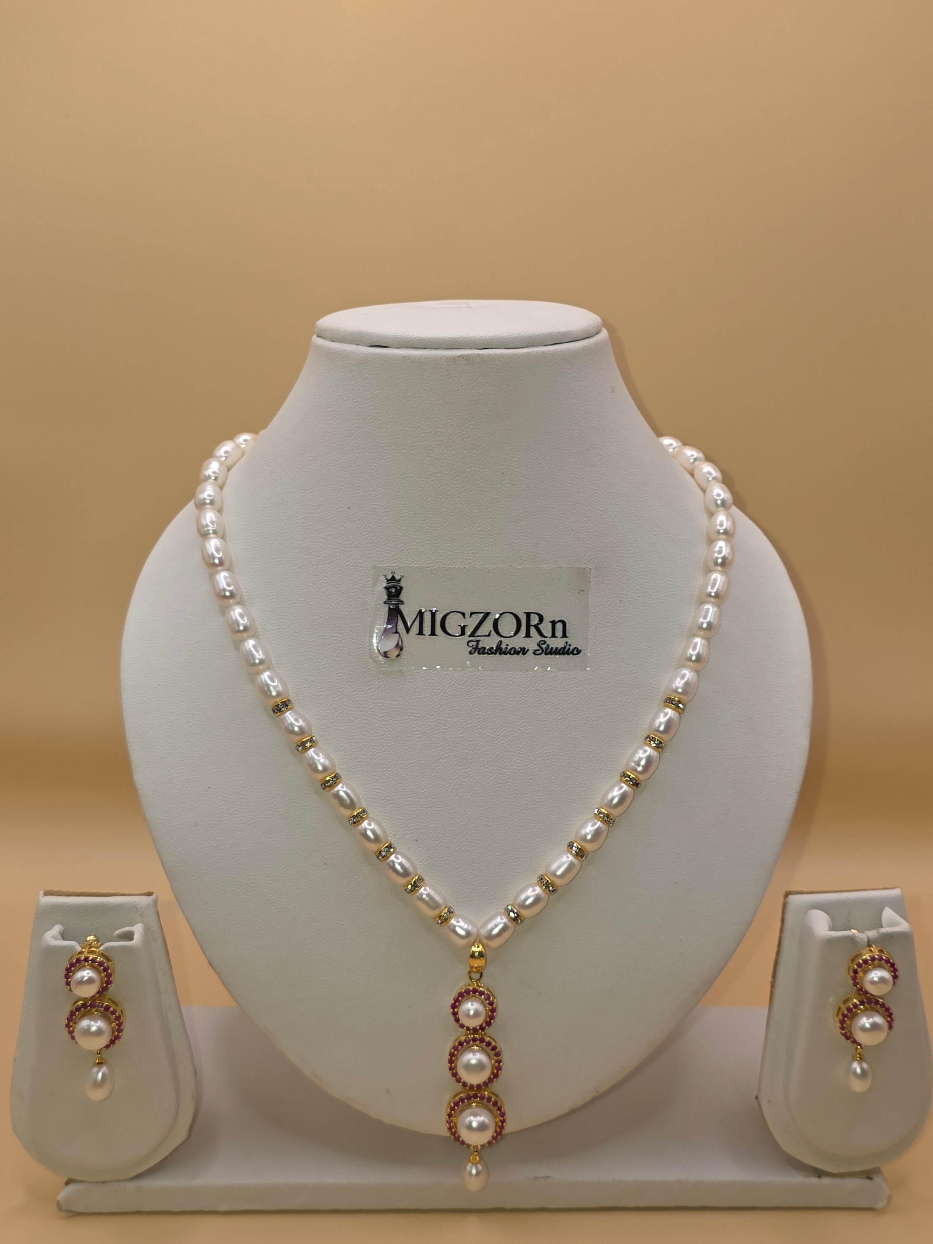 MIGZORn Pearl Ruby Royale set