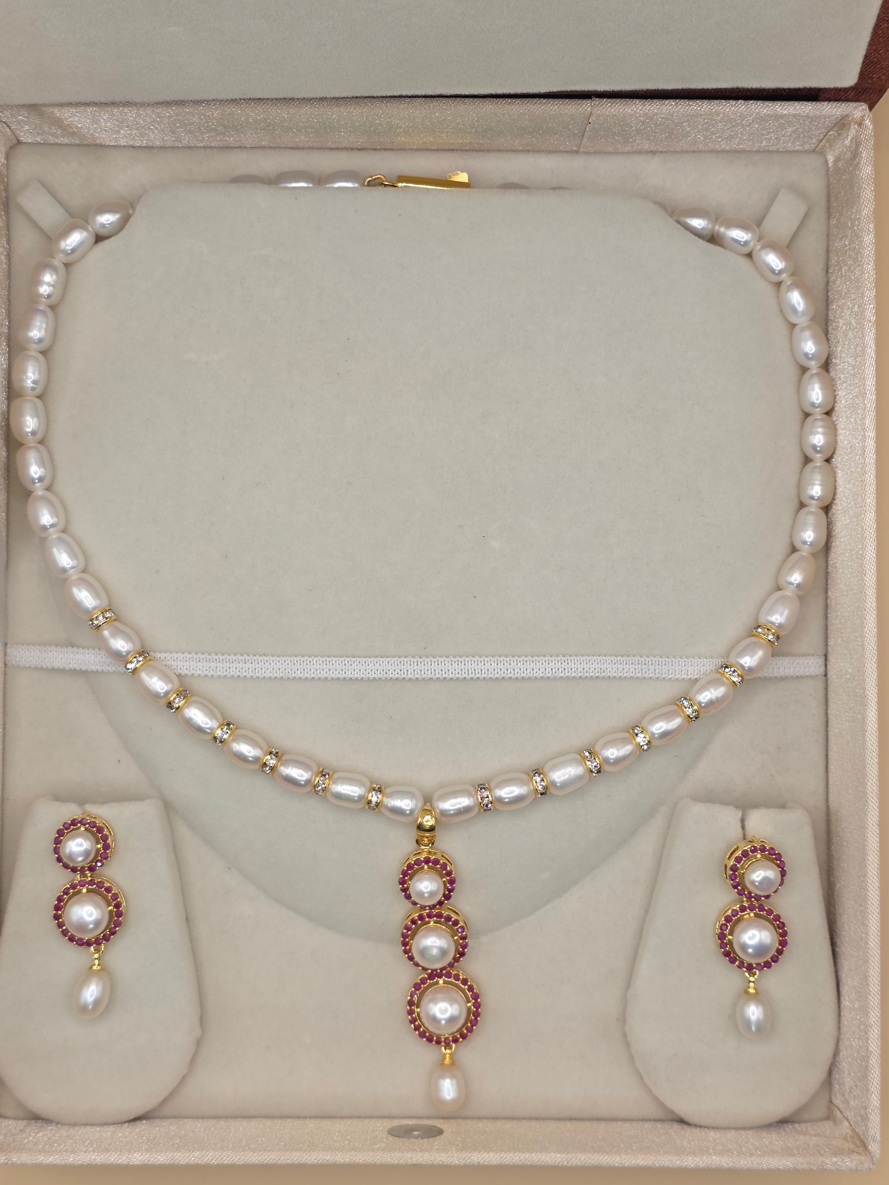 MIGZORn Pearl Ruby Royale set