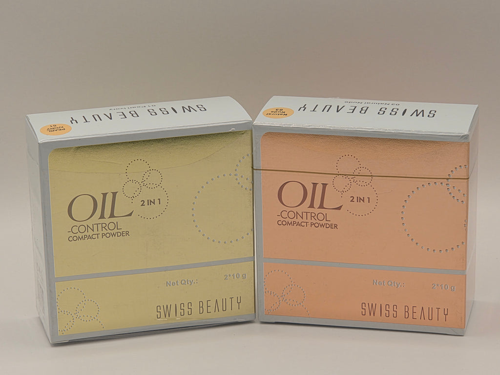 SWISS BEAUTY OIL CONTROL COMPACT POWDER