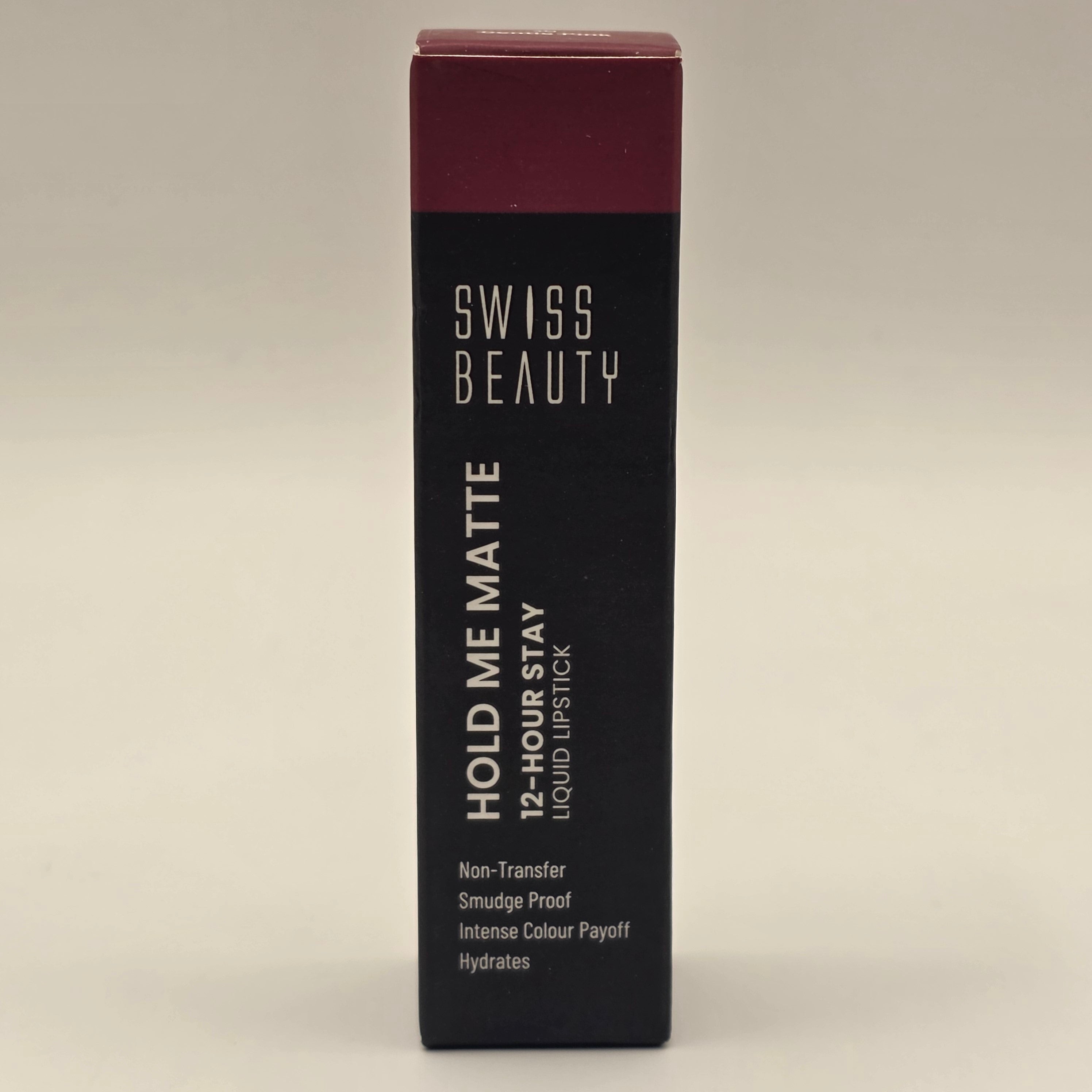 SWISS BEAUTY HOLD ME MATTE 12 hour stay liquid lipstick