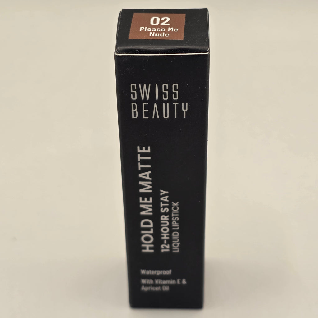 SWISS BEAUTY HOLD ME MATTE 12 hour stay liquid lipstick