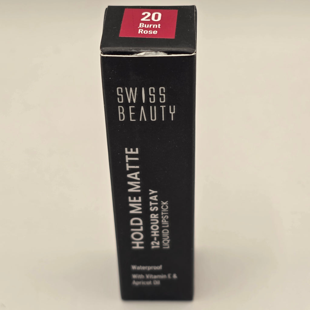 SWISS BEAUTY HOLD ME MATTE 12 hour stay liquid lipstick