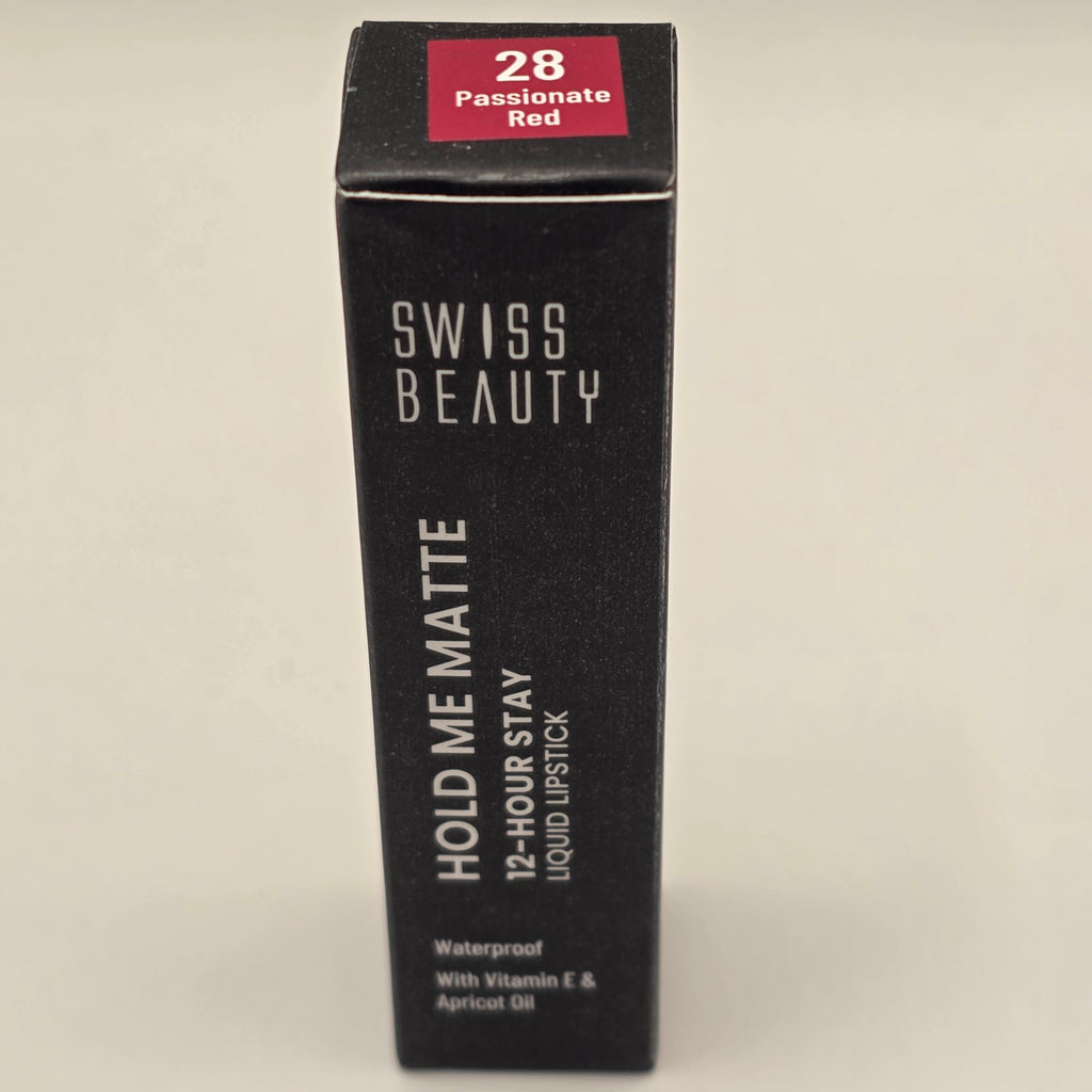 SWISS BEAUTY HOLD ME MATTE 12 hour stay liquid lipstick