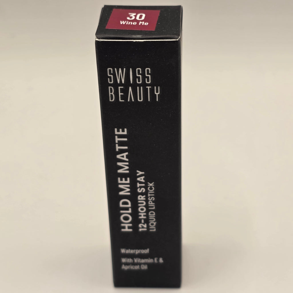 SWISS BEAUTY HOLD ME MATTE 12 hour stay liquid lipstick