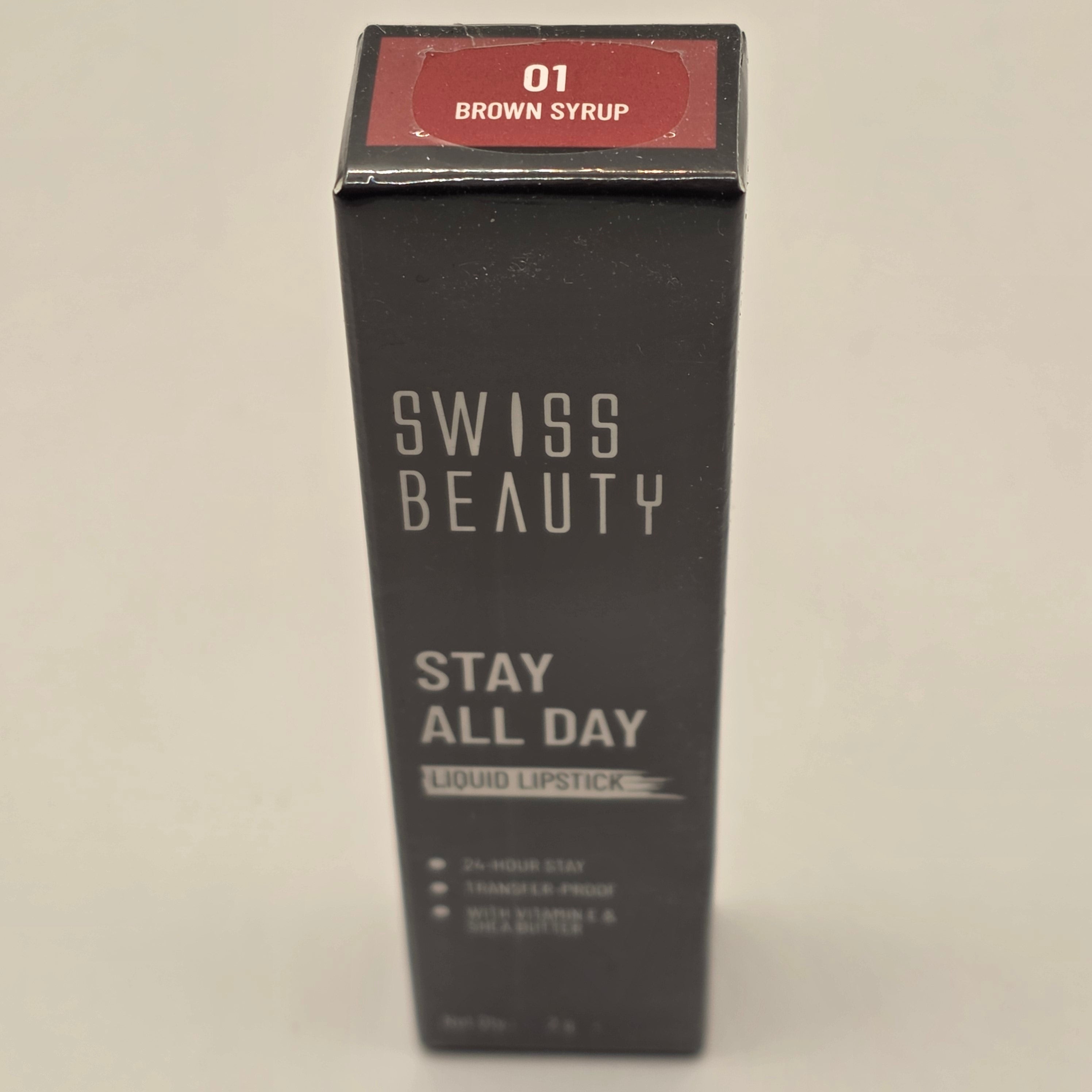 SWISS BEAUTY STAY ALL DAY LIQUID LIPSTICK