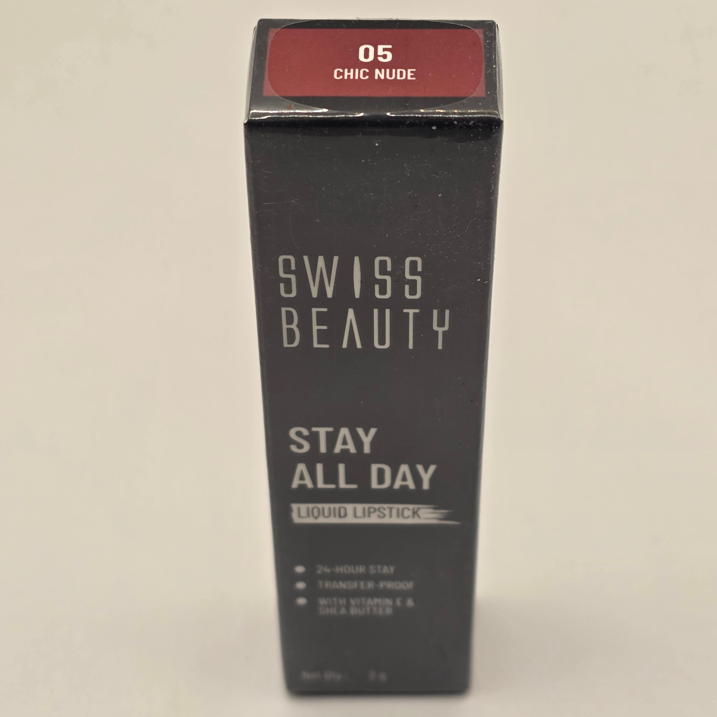 SWISS BEAUTY STAY ALL DAY LIQUID LIPSTICK