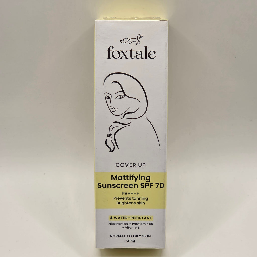 FOXTALE COVER UP MATTYIFYING SUNSCREEN SPF 70