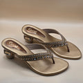 Aurelia Jewel Heels-Gold