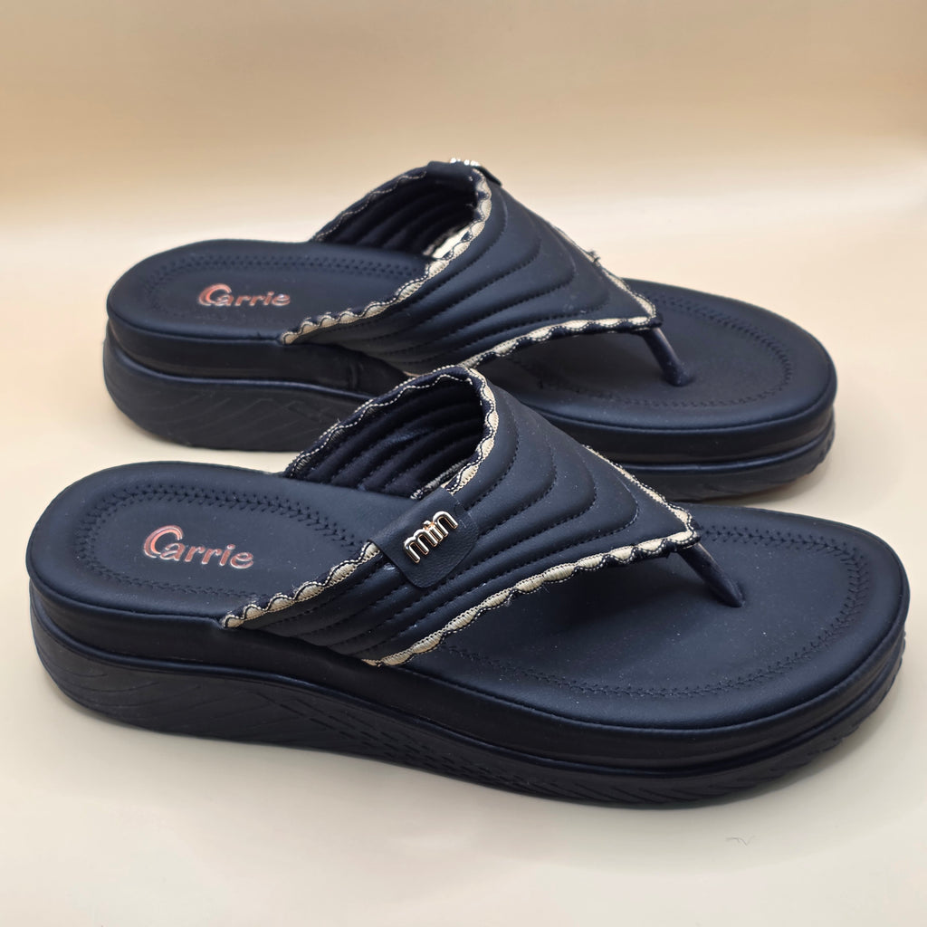 Comfort Glide Thong Wedges