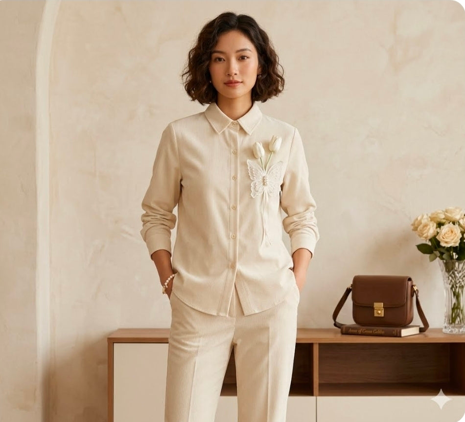 Charming Embroidered Shirts
