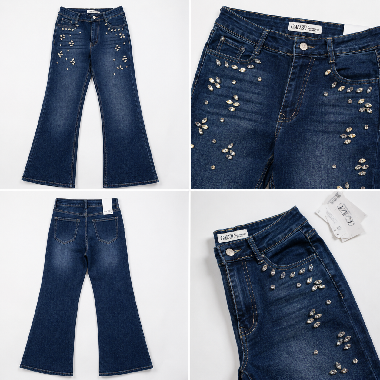 MIGZORn Midnight Spark Flare Jeans