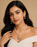 MIGZORn Royal Peacock Pearl Set