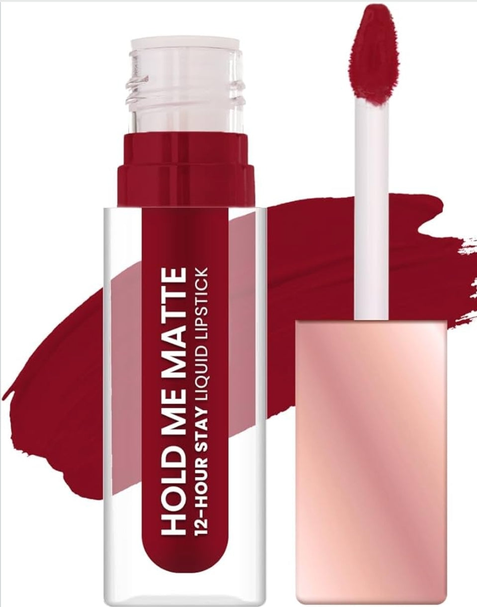 SWISS BEAUTY HOLD ME MATTE 12 hour stay liquid lipstick