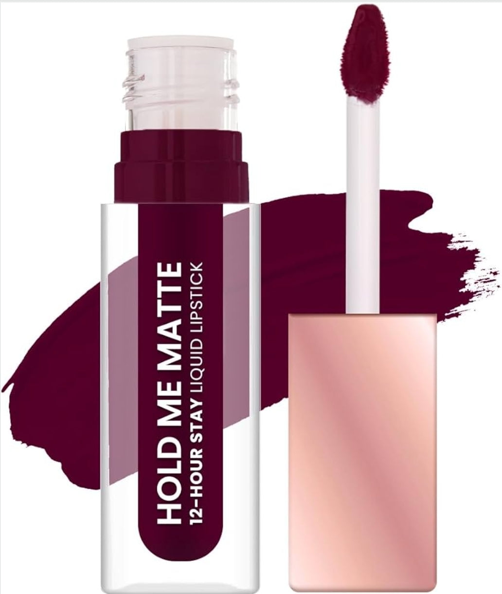 SWISS BEAUTY HOLD ME MATTE 12 hour stay liquid lipstick