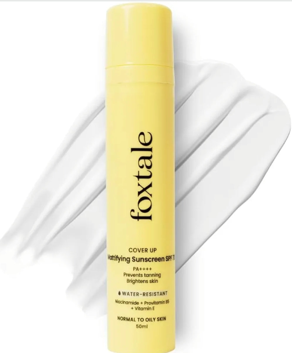 FOXTALE COVER UP MATTYIFYING SUNSCREEN SPF 70