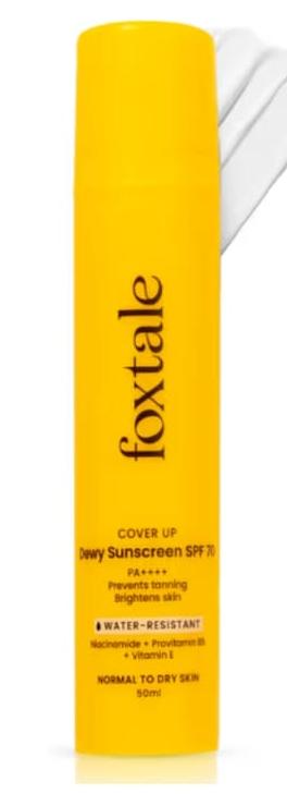 FOXTALE COVER UP DEWY SUNSCREEN SPF70