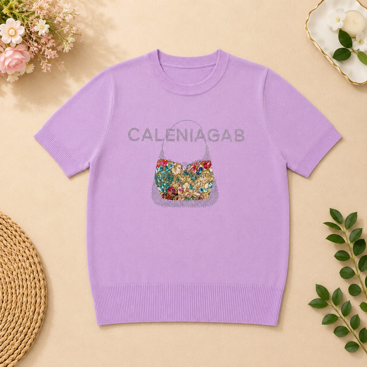 Caleniagab Knit T-Shirt