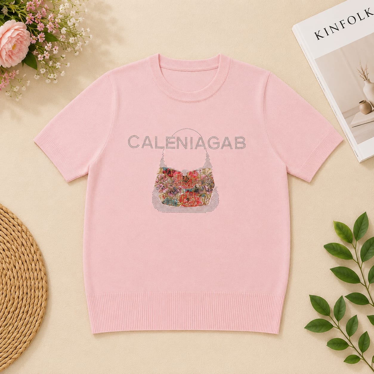 Caleniagab Knit T-Shirt