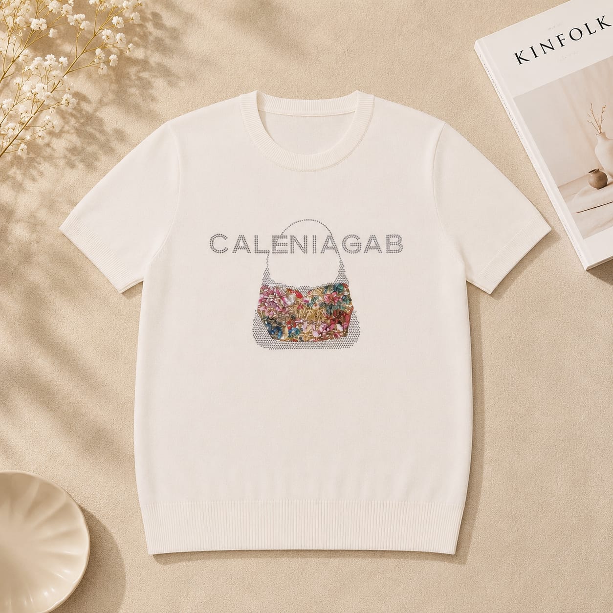 Caleniagab Knit T-Shirt