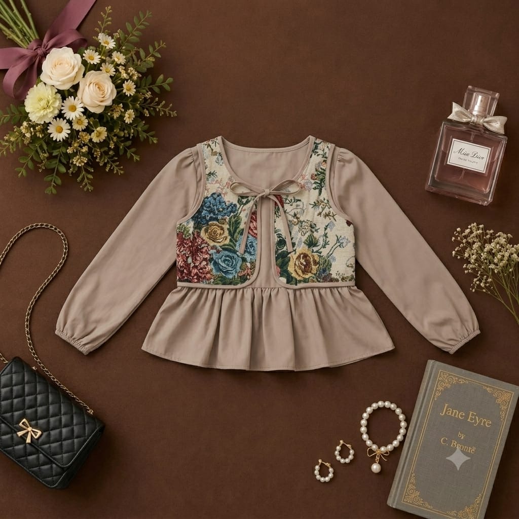 2‑in‑1 Chinese Heritage Top