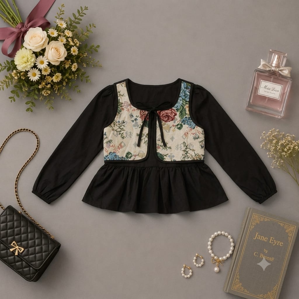 2‑in‑1 Chinese Heritage Top
