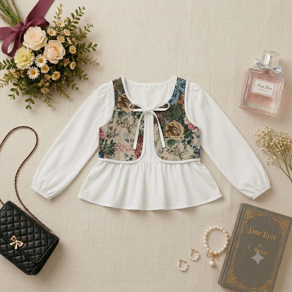 2‑in‑1 Chinese Heritage Top