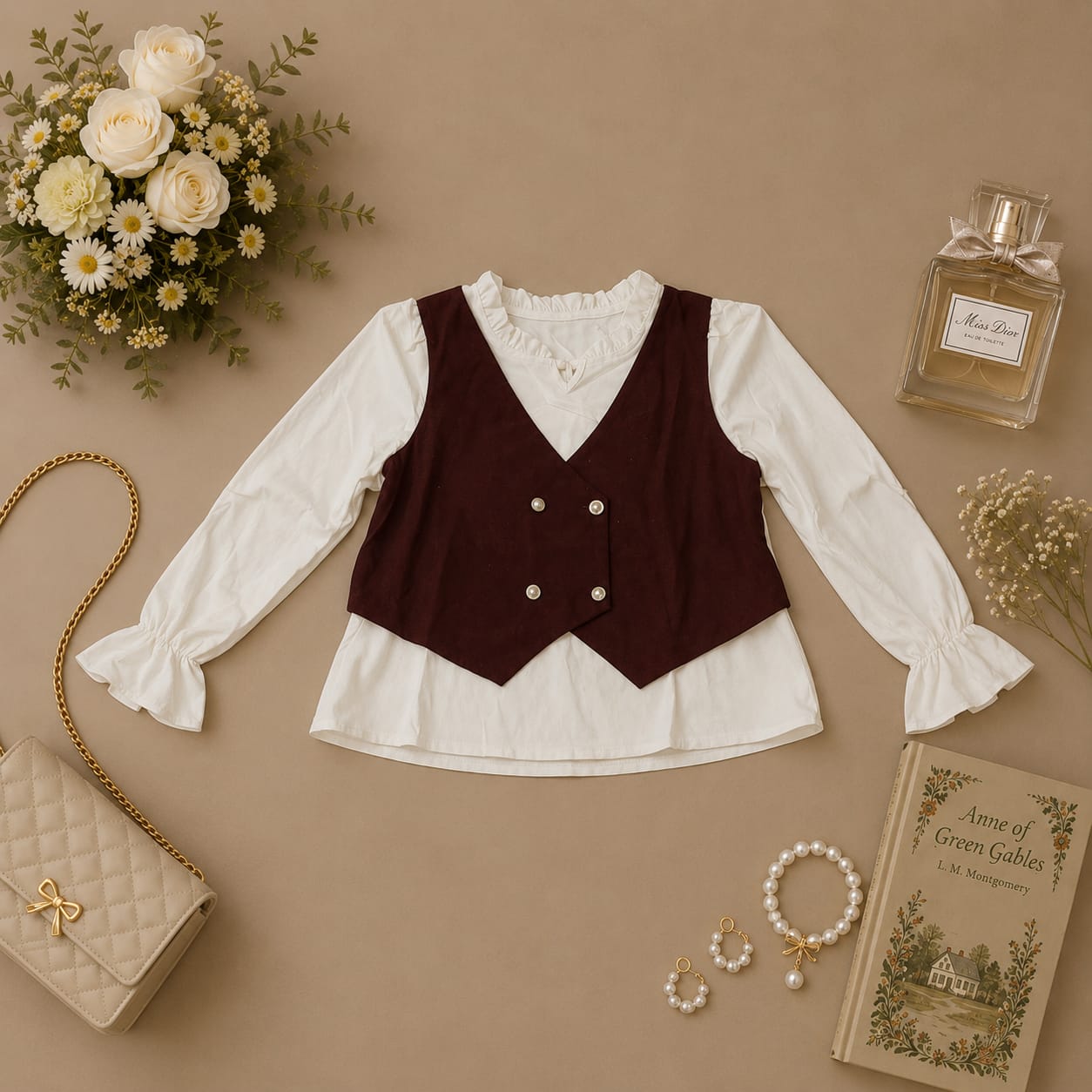 2 in 1 Shirt Tops