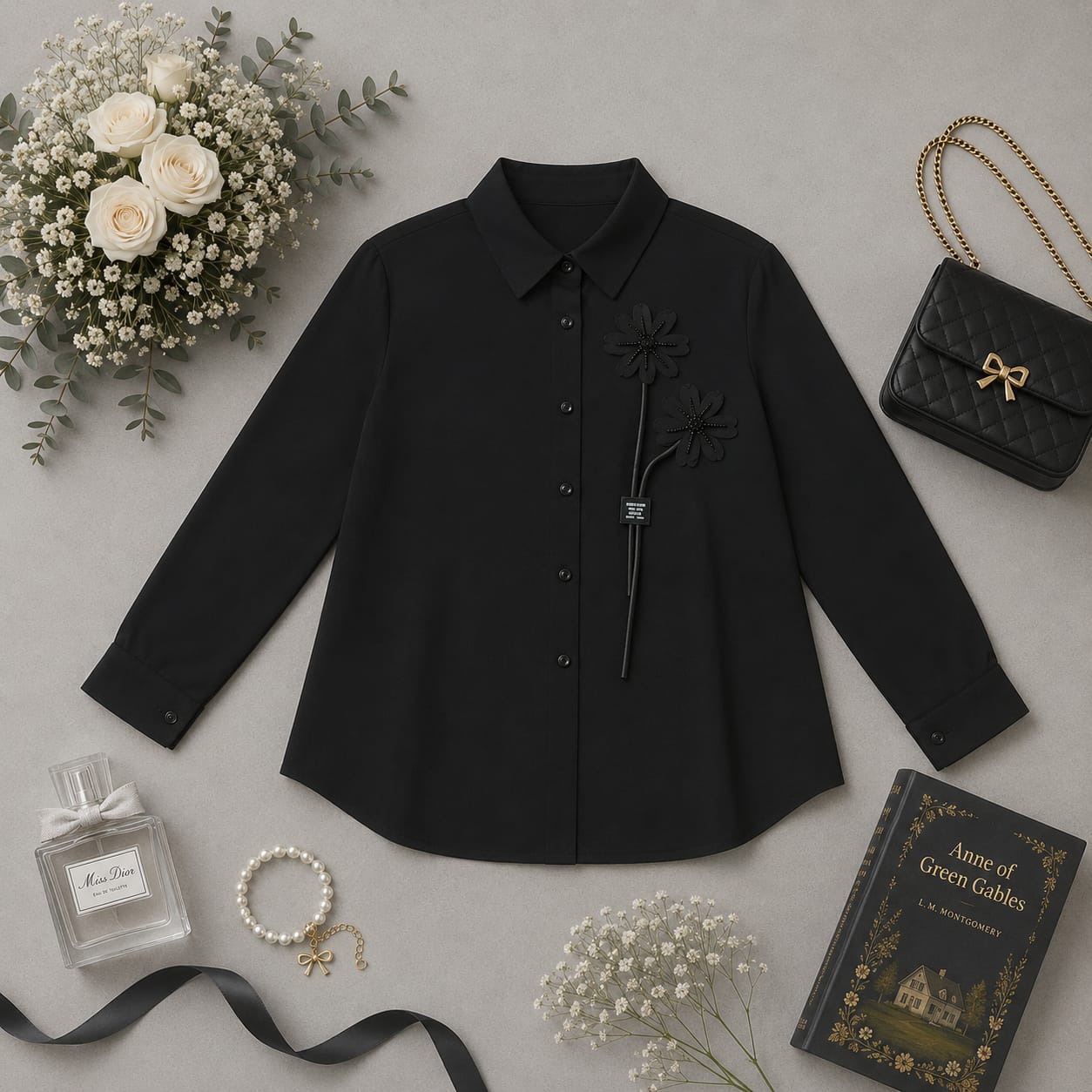 Charming Embroidered Shirts