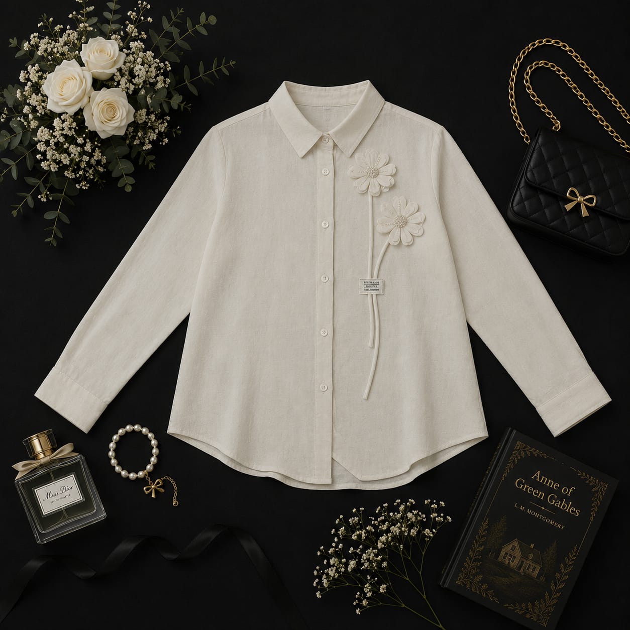 Charming Embroidered Shirts