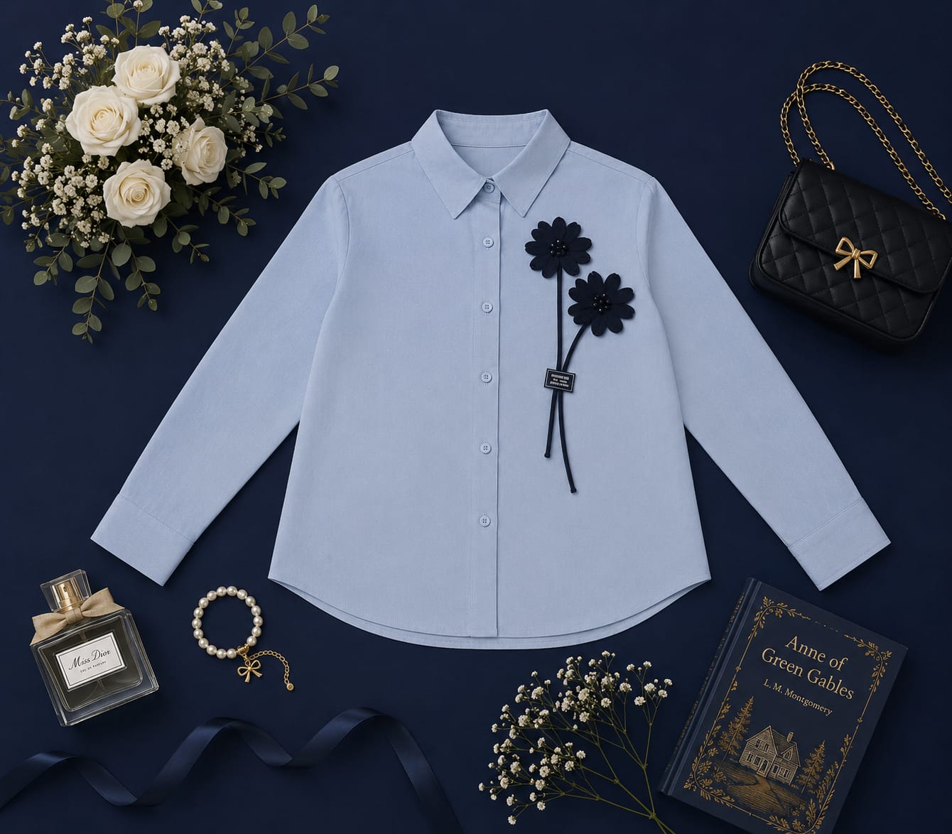 Charming Embroidered Shirts