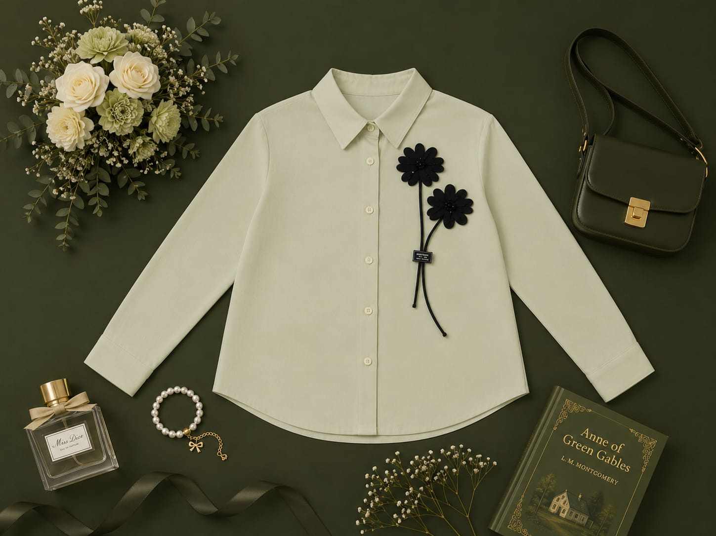 Charming Embroidered Shirts