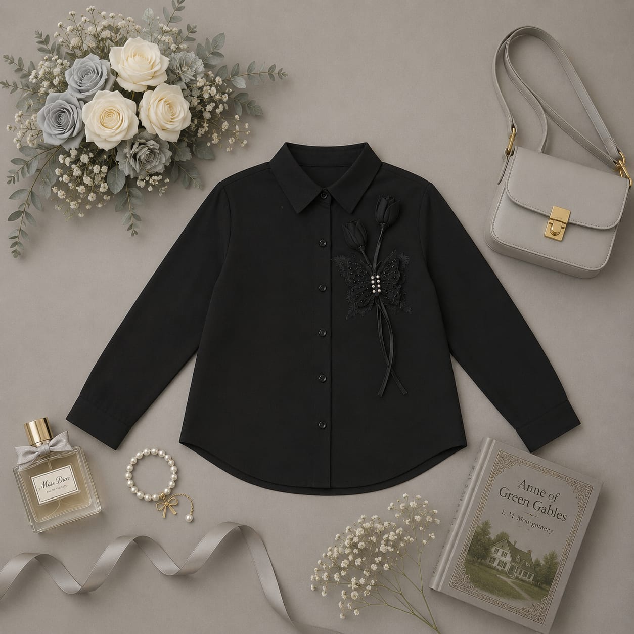 Charming Embroidered Shirts