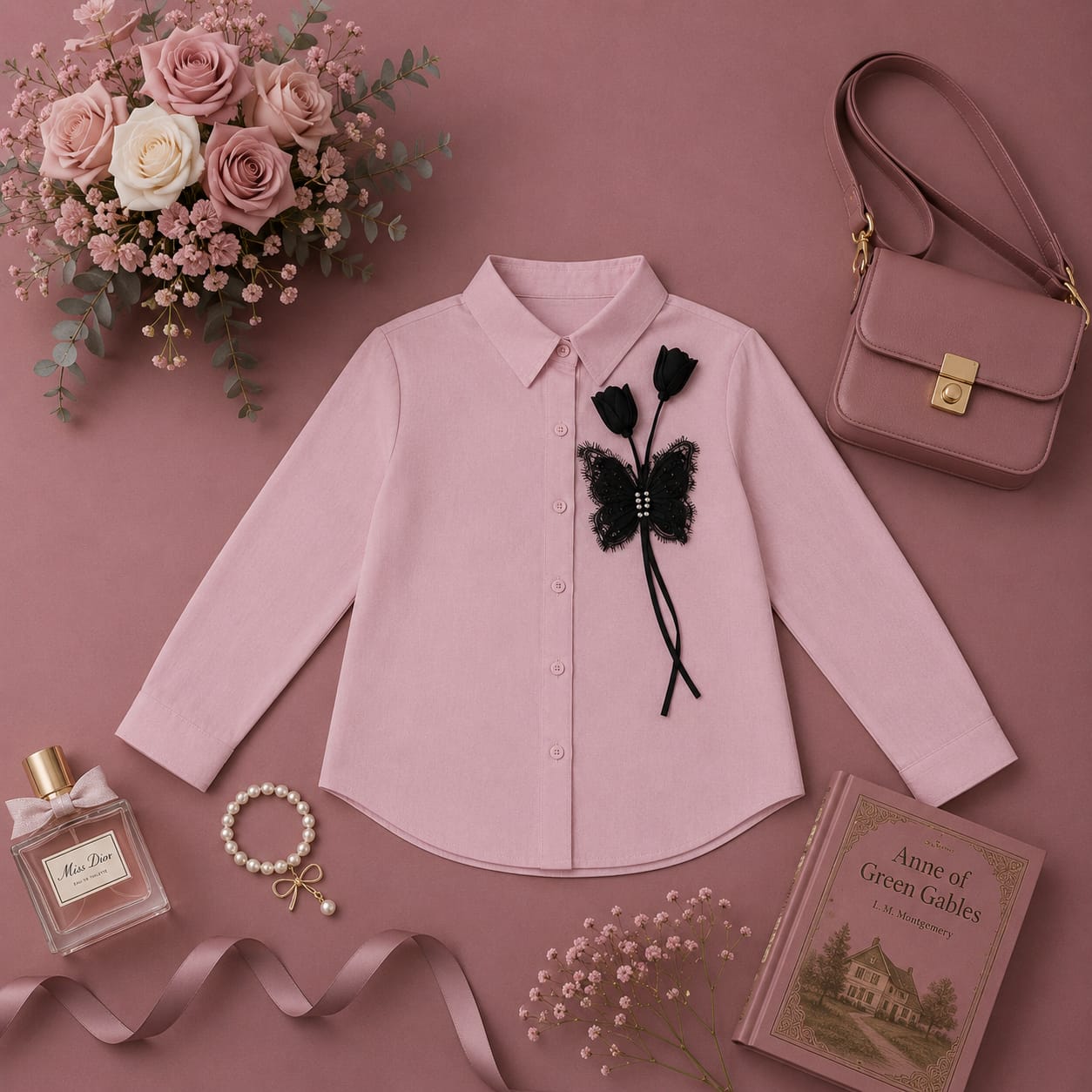 Charming Embroidered Shirts