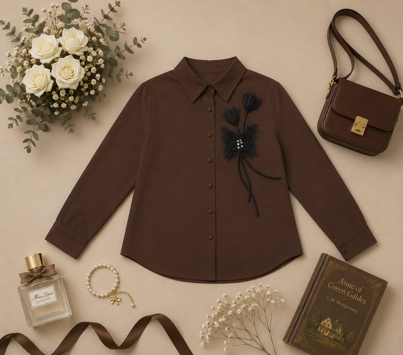 Charming Embroidered Shirts