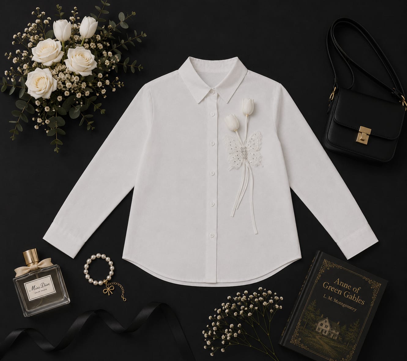 Charming Embroidered Shirts