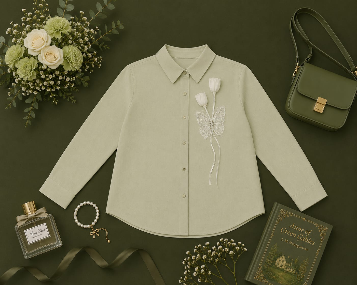 Charming Embroidered Shirts