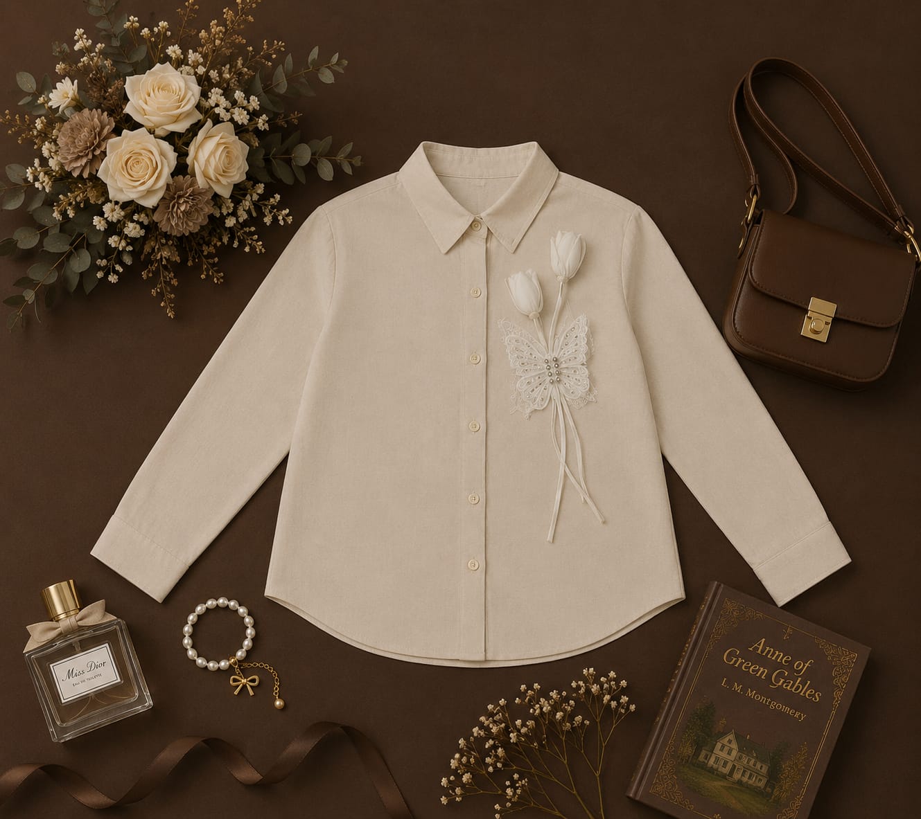 Charming Embroidered Shirts