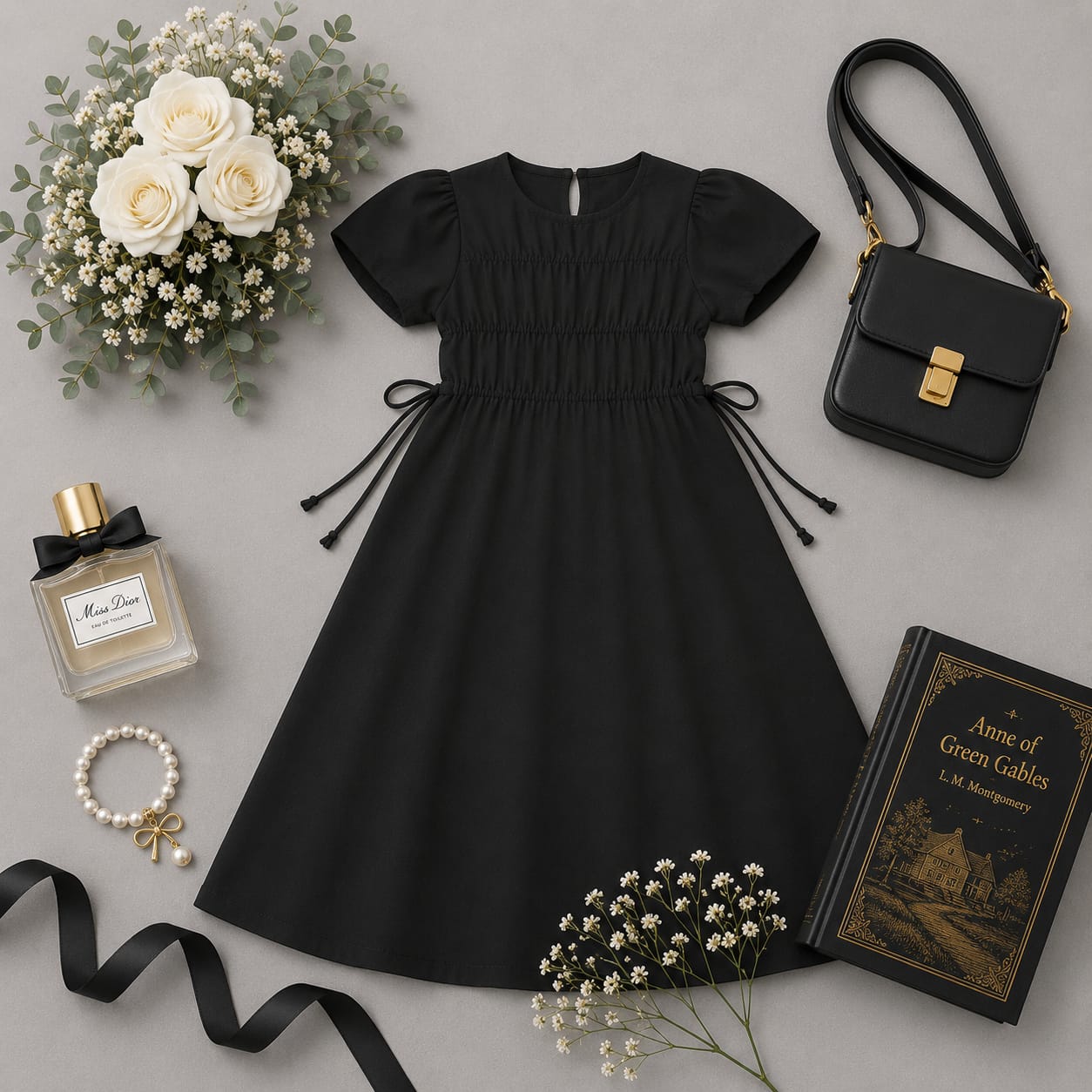 Grace Smocked Midi Gown