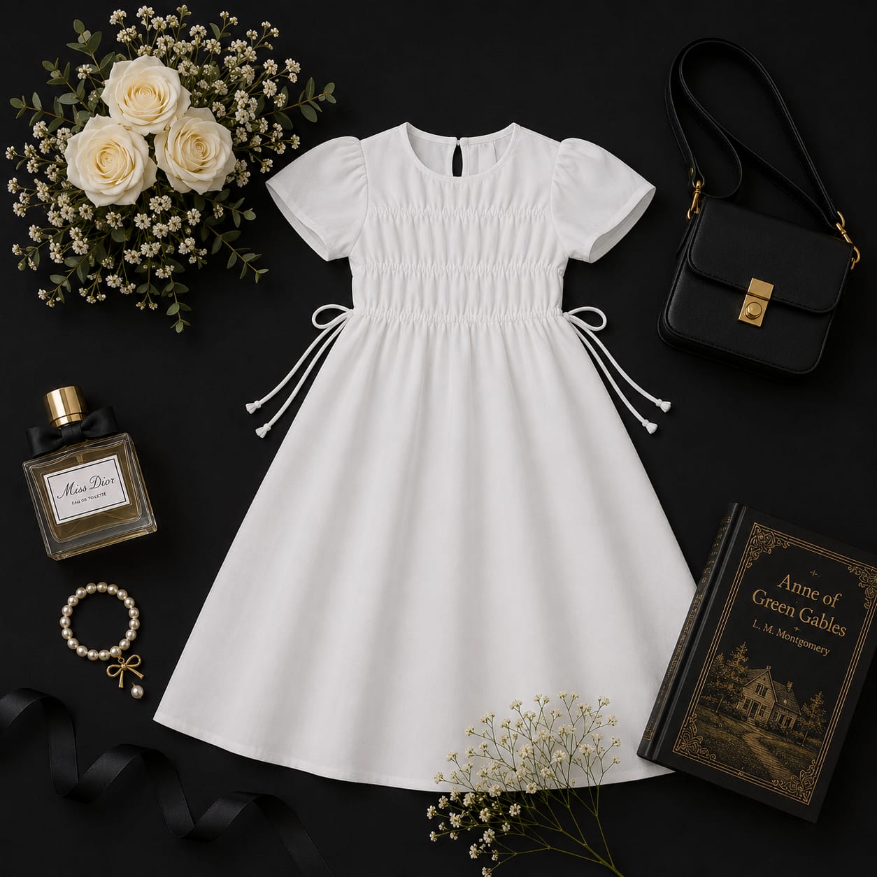 Grace Smocked Midi Gown