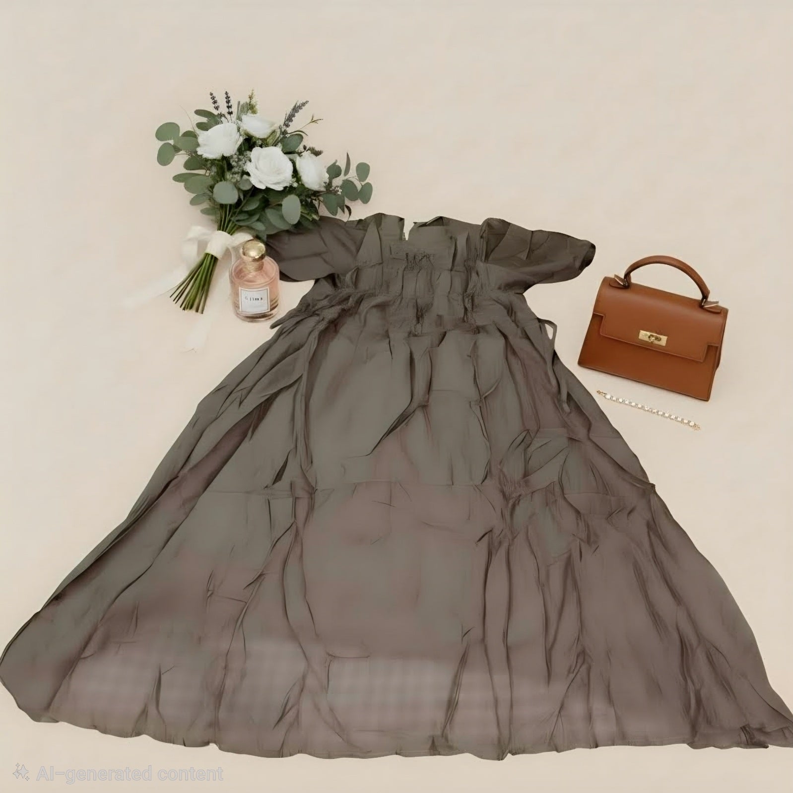 Grace Smocked Midi Gown