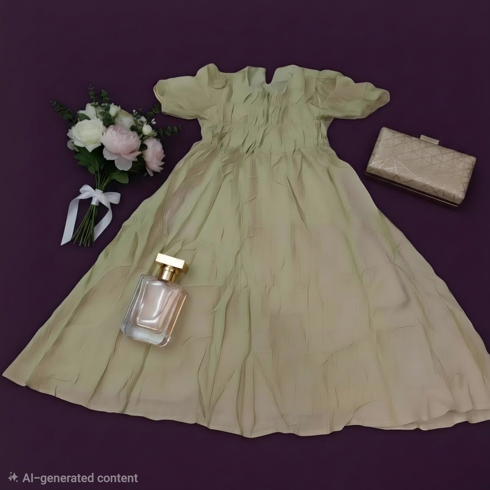 Grace Smocked Midi Gown
