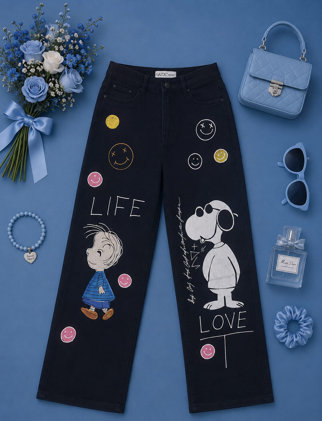 MIGZORn Vibe Pop Wide-Leg Jeans