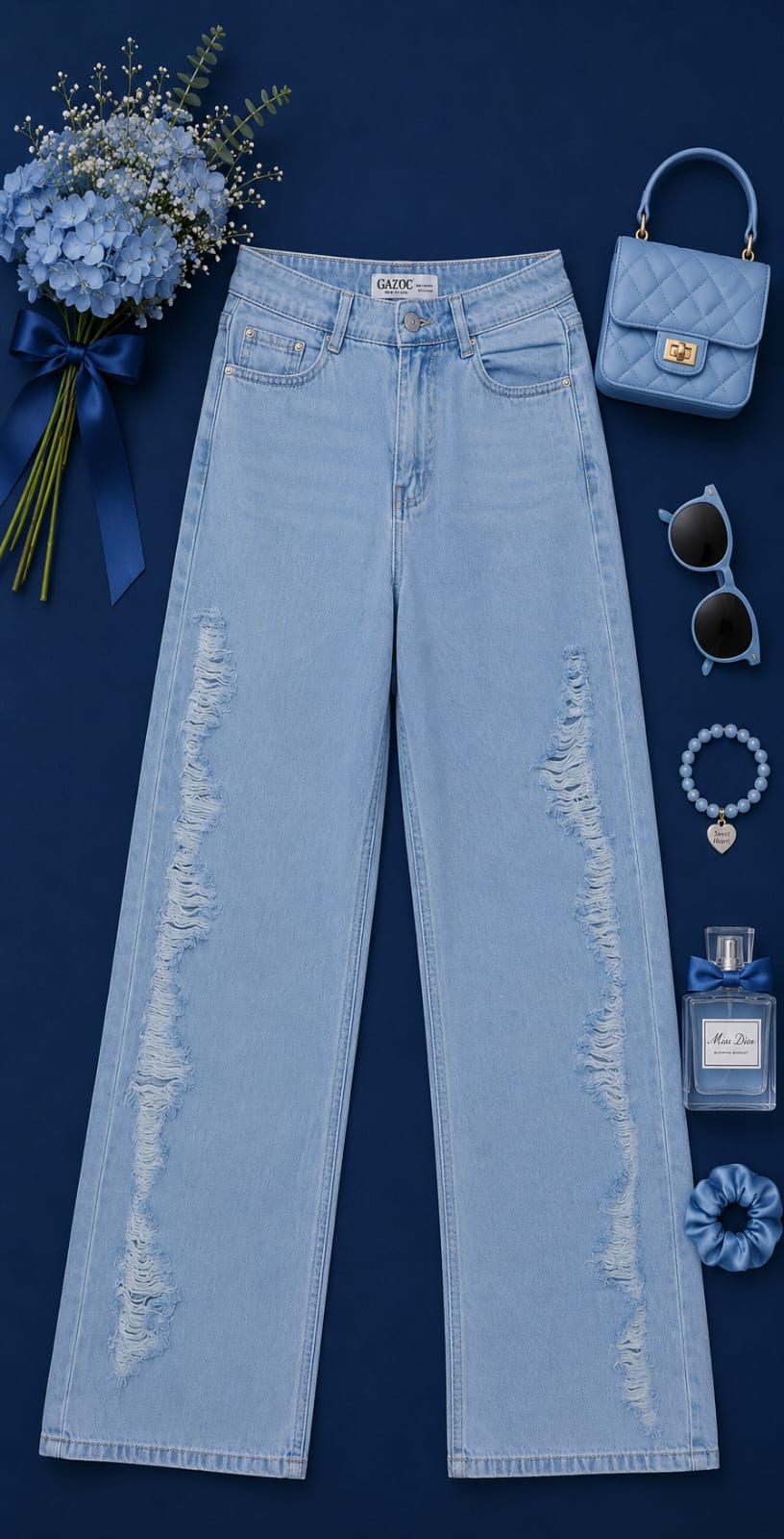 MIGZORn Rebel Fade Wide-Leg Jeans